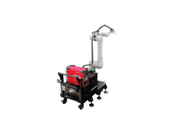 AD2630-3 Cooper CRX-30iA Aluminum Welding Cobot Cart System Right Overhead Render