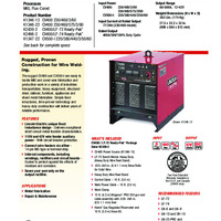 Idealarc CV400 and CV500-I Product Info