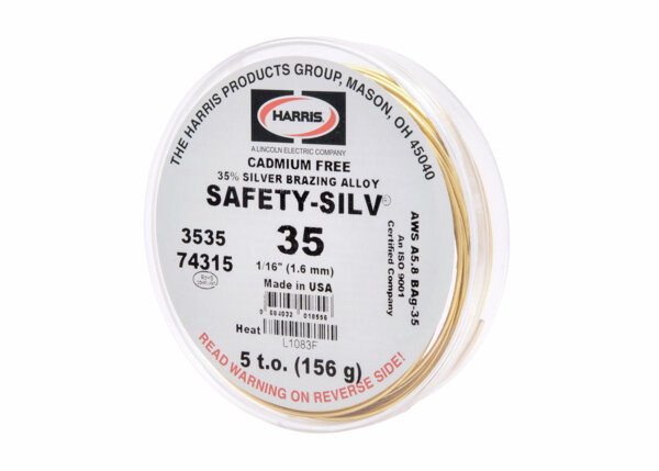 Safety-Silv® 35 Silver Brazing Alloy