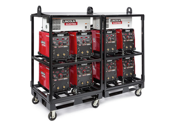 Flextec 350X Construction Multi-Process Welders (4-Pack Rack-B)