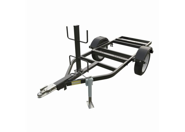 K2635-1_Small Two Wheel Road Trailer with Duo Hitch