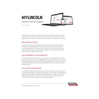 MyLincoln Business Partner Program Overview