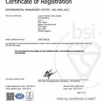 ISO14001 Port Talbot Weartech