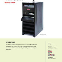 Idealarc AC1200 Product Info