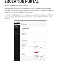 MyLincoln Education Portal Existing User Guide