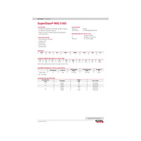SuperGlaze® MIG HD 5183 Product Info