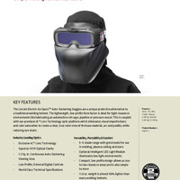 ArcSpecs Auto-Darkening Goggles/Mask Product Info