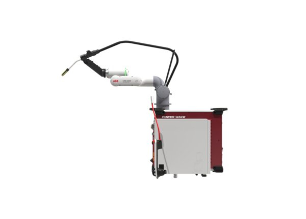 AD2501-12 Cooper GoFa-10 Air-Cooled Welding Cobot Non-Cart Package Left Side Render