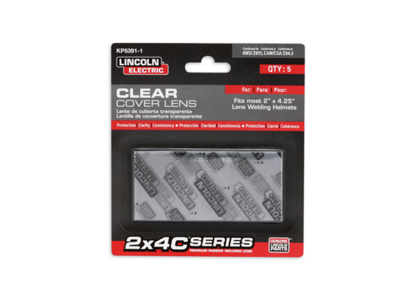 2X4 CLEAR COVER LENS