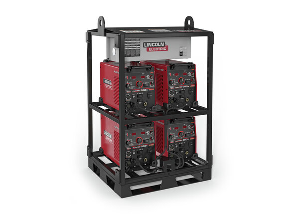 Flextec 350X PowerConnect 4-Pack Rack