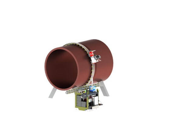 Inrotech-Crawler Adaptive Multipass Welding System Render