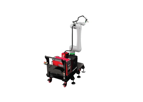 AD2630-1 Cooper CRX-30iA Air-Cooled Welding Cobot Cart System Right Overhead Render