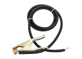 Work cable with clamp