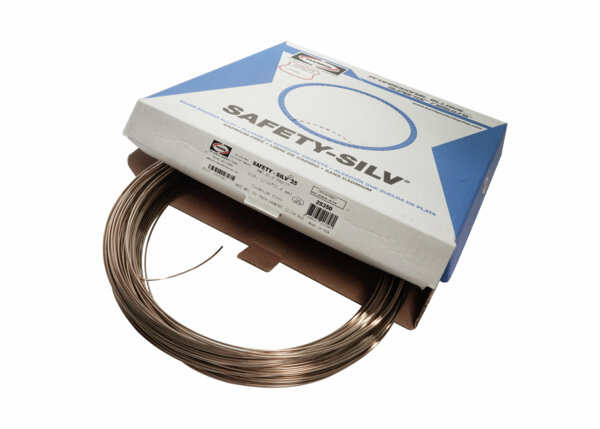 65% Silver Brazing Wire 3ft 20ga With Stay-Silv Flux - 650 Alloy