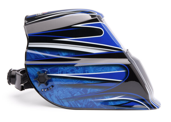 Fierce Blue 600S Variable Shade 9-13 ADF Helmet