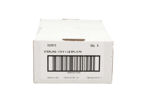 STERLING  .118 X 1 LB SPL 6 PK