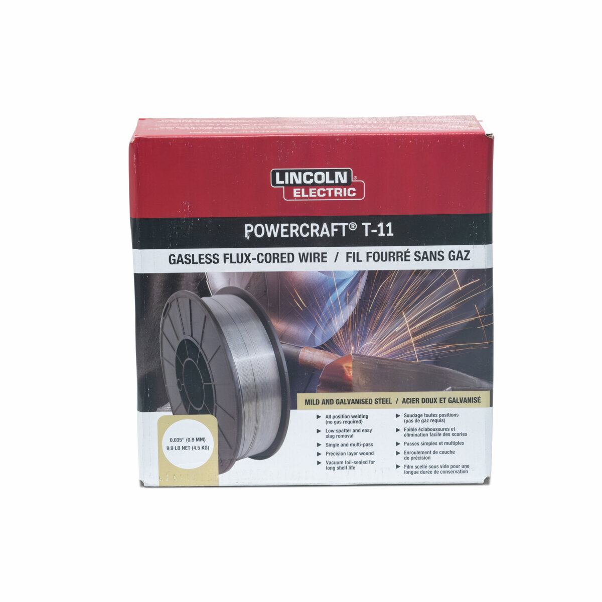 ED561342 Powercraft 0.035 NR-211MP Flux-Cored Wire 10 LB (4.5 KG) Spool