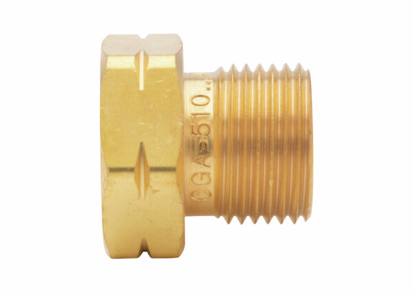 Inlet Nut CGA 510 - 6659 C - Acetylene