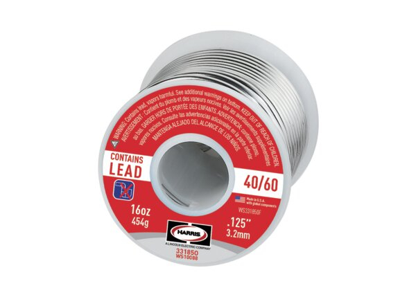 40/60 LEAD SOLDER 1/8 X 1LB SPOOL