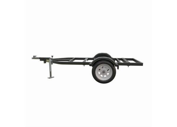 K2635-1_Small Two Wheel Road Trailer with Duo Hitch