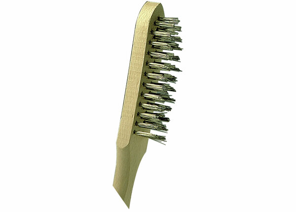 4 rows stainless steel wire brush