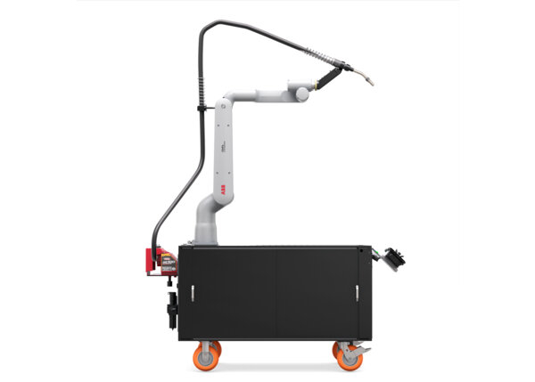 AD2501-8 Cooper GoFa-10 Water-Cooled Welding Cobot Cart Right Side Render