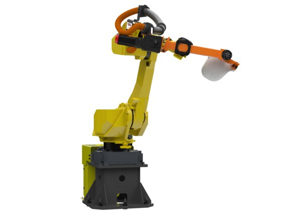 Rimrock 7th Axis Robotic Ladle with FANUC M-710iC_70 Robot - Left Side Render