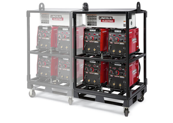 Flextec 350X Construction Multi-Process Welders (4-Pack Rack-B)