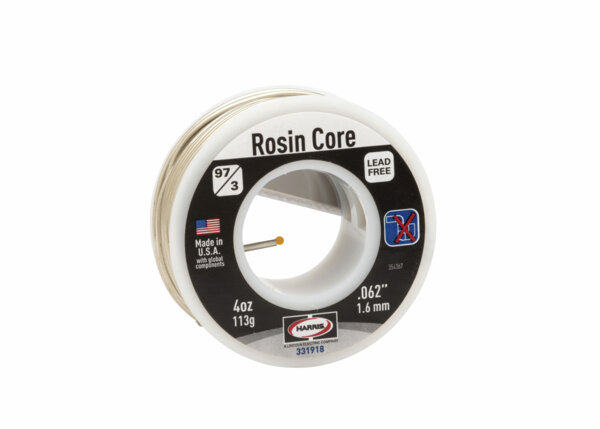 Rosin Core 97/3, 4oz, .062, Lead Free