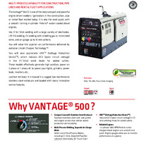 Vantage 500 CE Product Info