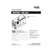 Vantage 400 Instruction Manual