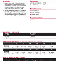 Lincolnweld 2594 Product Info