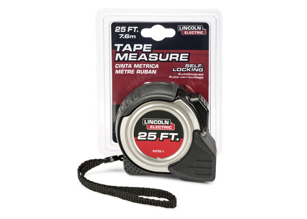 Lincoln Electric Heavy Duty Tape Measure - 25 ft (7.6 M) - K3722-1