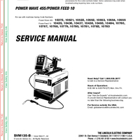 POWER WAVE 450/ POWER FEED 10