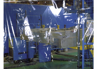 clear welding curtain