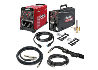 Flextec 500X, Power Feed 25M Aluminum (Air) One-Pak