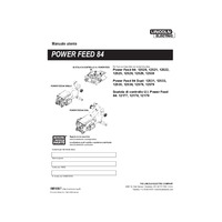 Power Feed 84, 84 Dual, U.I. Control 