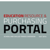 Education Resource and Purchasing Portal - School and Skilled Trades Overview
