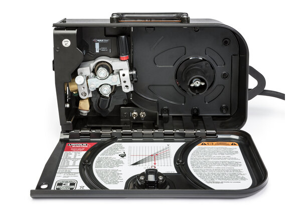 Activ8X wire feeder with CrossLinc Technology