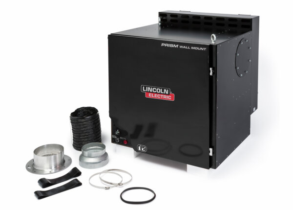 Prism Wall Mount with Mechanized Cleaning Welding Fume Extraction Unit