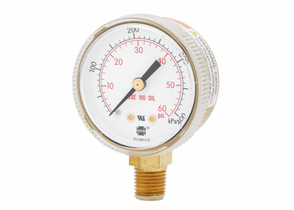 2"60 PSI 672 Replacement Gauge