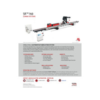 Zeman SR760 Structural Robotic Welding System Data Sheet