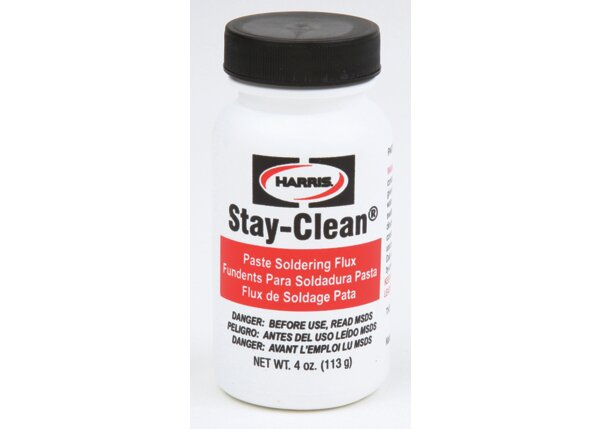 STAY CLEAN PASTE FLUX-4OZ JAR
