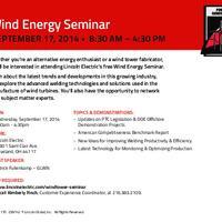 Wind Energy Seminar