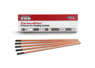 CarbonElite空心刨电极- 5/16英寸。X 12英寸。