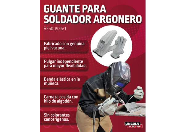 Guante para Soldador Argonero RF500926-1