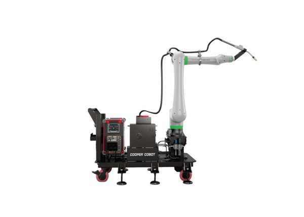 AD2630-1 Cooper CRX-30iA Air-Cooled Welding Cobot Cart System Right Side Render