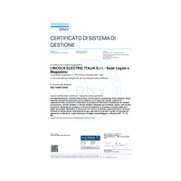 ISO14001 LE Italia S.r.l. Rivoli