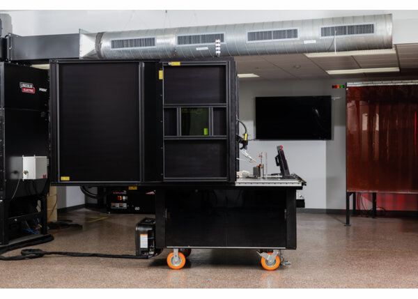 AD2516-2 Flex Lase Cobot Cart Right Side Open