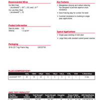 Lincolnweld 761 Product Info